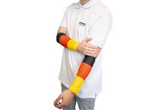2 Arm Cuffs Germany Fabric