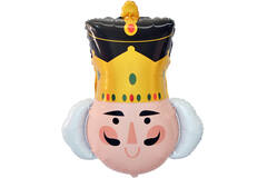 Large Shape Nutcracker Foil Balloon P35 Packaged 64 cm x 76 cm
