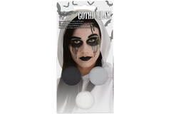 Aqua Gothic Glam Kit (3 x Face Paint 3.5 g / 1 Brush / 2 Sheets Tattoos)