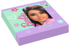 16 Lunch Napkins Barbie Sweet Life 33 x 33 cm