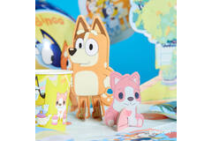 Table Decoration Kit Bluey Paper 7 Parts 50 cm x 36 cm / 8 cm x 5 cm ' 19 cm x 12 cm