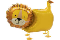 Walking Balloon Lion Foil Balloon W24 Packaged 59 cm x 96 cm