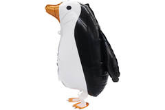 Walking Balloon Penguin Foil Balloon W24 Packaged 57 cm x 47 cm