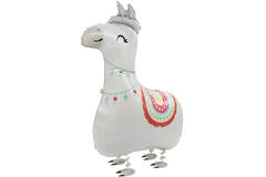 Walking Balloon Lama Foil Balloon W24 Packaged 59 cm x 93 cm