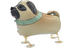 Walking Balloon Dog Foil Balloon W24 Packaged 59 cm x 42 cm