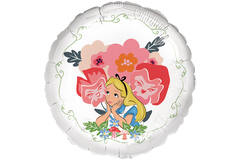 Standard Disney Alice Foil Balloon C60 Packaged 43 cm