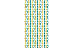 Shell-Backdrop Surf Party Foil 100 x 200 cm