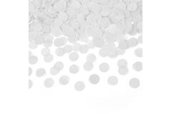 Confetti Cannon White Round Paper 28 cm
