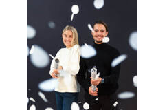 Confetti Cannon White Round Paper 60 cm