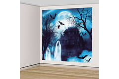 Wall Decorations Haunted Forest Paper 2 Parts