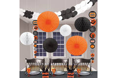 Decoration Kit Halloween Paper 9 Pieces 360 cm / 24.1 cm / 90 cm / 30.4 cm / 20.3 cm