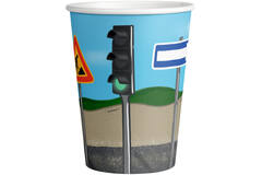 8 Cups Paper Construction Party 250 ml