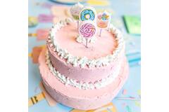 4 Candles Crazy Cake Wax / Plastic
