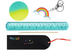 Favour Set School Start Plastic 4 Parts
