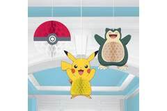 3 Honeycomb Decorations Pokémon 2024 Paper