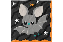 16 Napkins Cats & Bats 33 x 33 cm