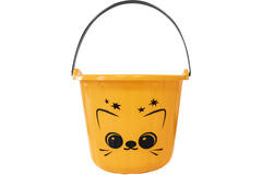 Candy Bucket Cat Cats & Bats Plastic