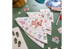 16 Napkins Winter Woodland 33 x 33 cm formshaped