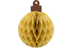 Honeycomb Hanging Decorations Winter Woodland 9 x 12 cm, 7 x 14 cm, 16 x 16 cm