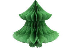 Honeycomb Hanging Decorations Winter Woodland 9 x 12 cm, 7 x 14 cm, 16 x 16 cm