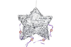 Expandable Pinata Star