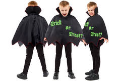 Child Costume Trick or Treat Transform Cape Age 3-7  Years