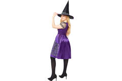 Adult Costume Purple Willow Witch Size L