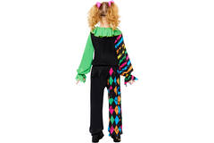 Child Costume Funhouse Clown Boy Age 4-6 Years