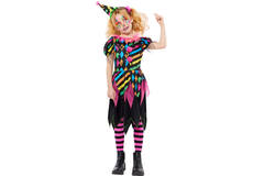 Child Costume Funhouse Clown Girl  Age 10-12 Years