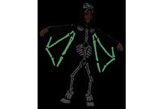 Child Costume Skeleton Pterodactylus Age 6-8 Years