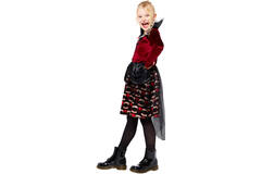 Child Costume Midnight Vampiress Age 8-10 years