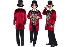 Adult Costume Midnight Vampire Size M