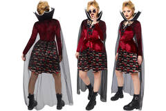 Adult Costume Midnight Vampiress Size M