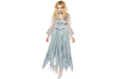 Adult Costume Zombie Ghost Bride Size XXL
