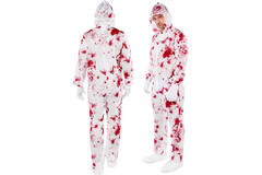Adult Costume Crime scene bloody Inspector Size M