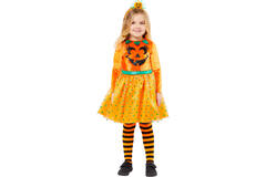 Baby Costume Lil Cute Pumpkin Dress 2-3 Years