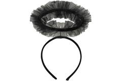 Headband Black Angel Halo One size