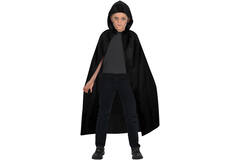 Costume Accessory Black Hooded Cape - Child