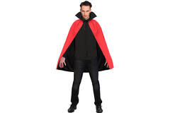 Costume Accessory Reversible Cape With Collar One size