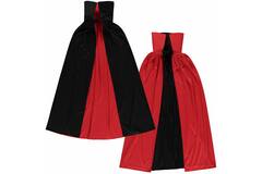 Costume Accessory Reversible Cape With Collar One size