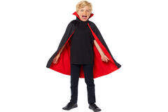 Costume Accessory Reversible Cape With Collar
