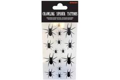 Costume Accessory Tattoos Crawling Spider