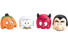 Mask Halloween Children Assorted Plastic 17.3 x 18.4 cm