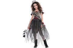 Child Costume Prombie Queen Age 6-8 Years