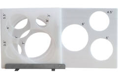 Balloon Sizer Sheet Plastic