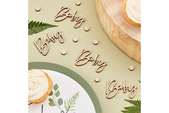 wooden baby confetti