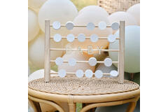Alternative Guestbook - Abacus - Wooden