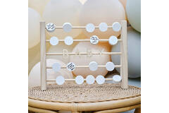 Alternative Guestbook - Abacus - Wooden