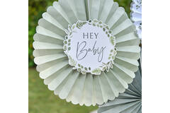 Fan Decorations - Botanical - Green