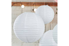 Paper Lanterns - White